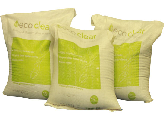 Ecoclear Recycled Filtration Glass